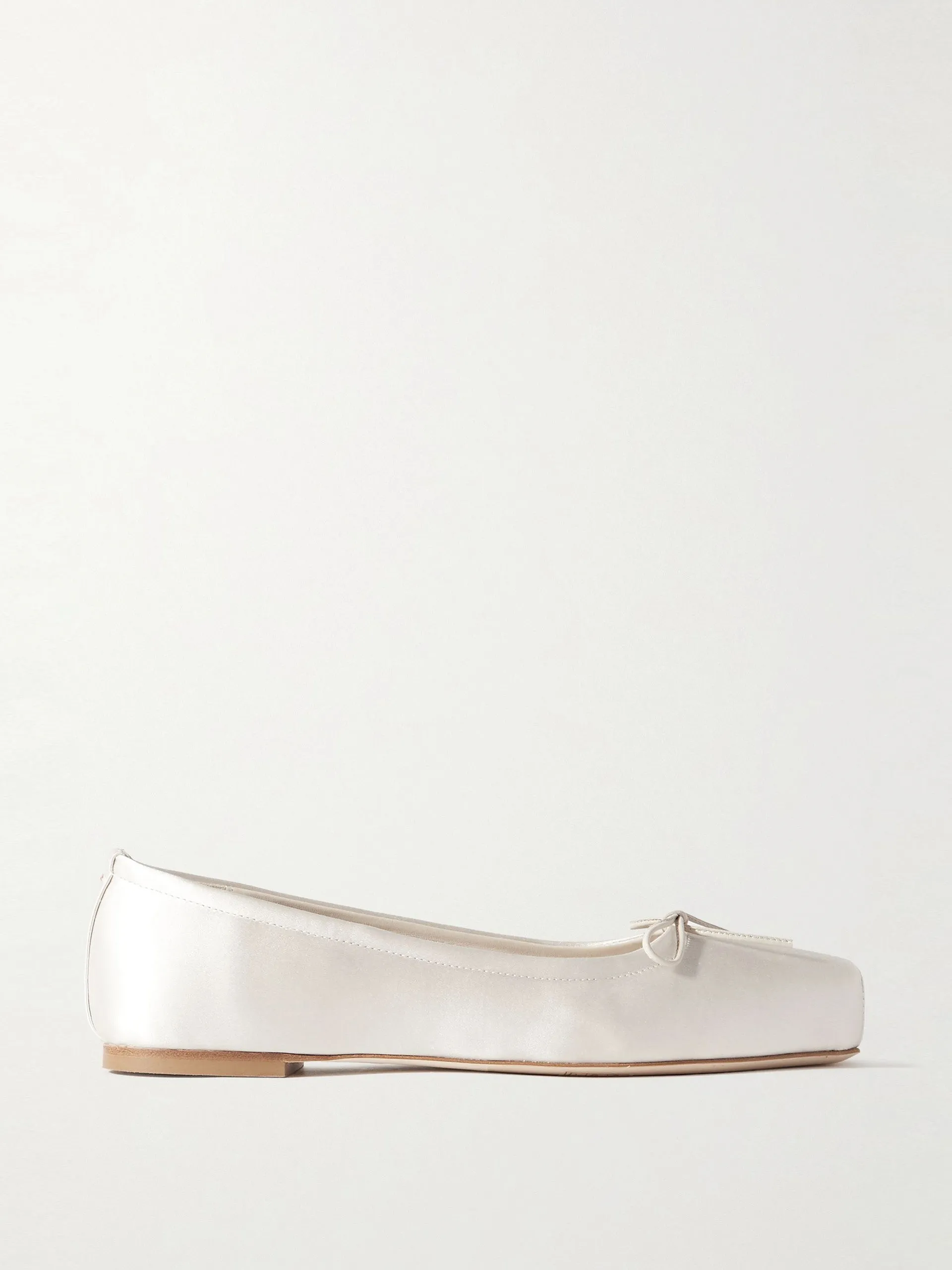 Gabriella satin ballet flats