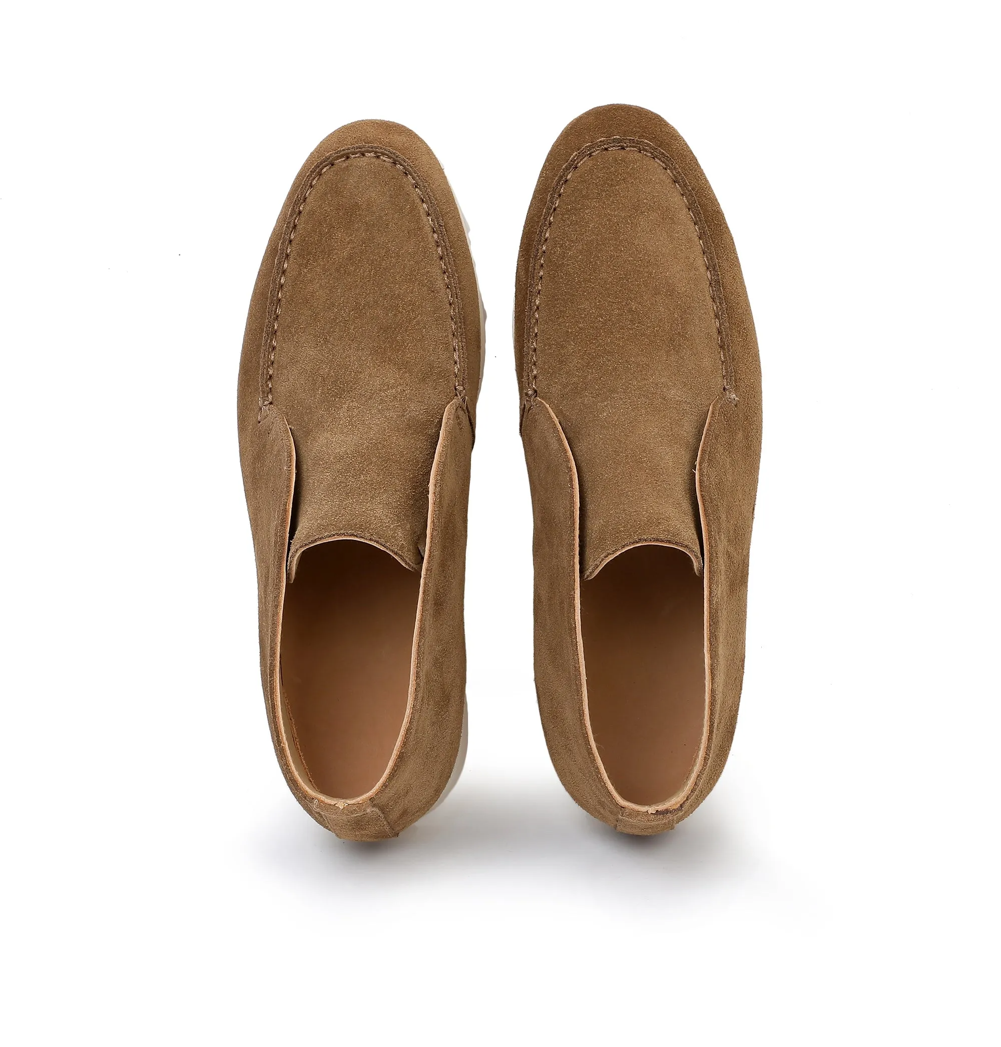 GANGNAM City High Suede Loafers