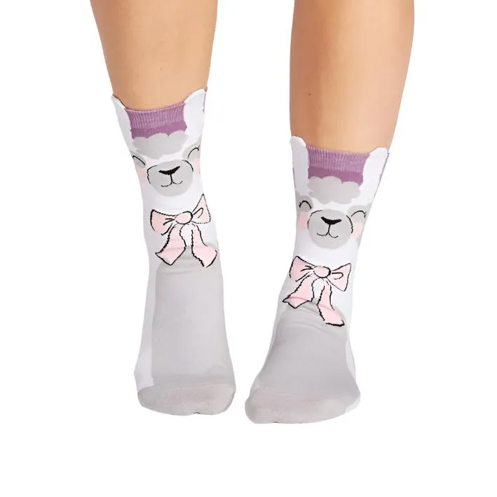 Gllama-rous Women's Crew Socks