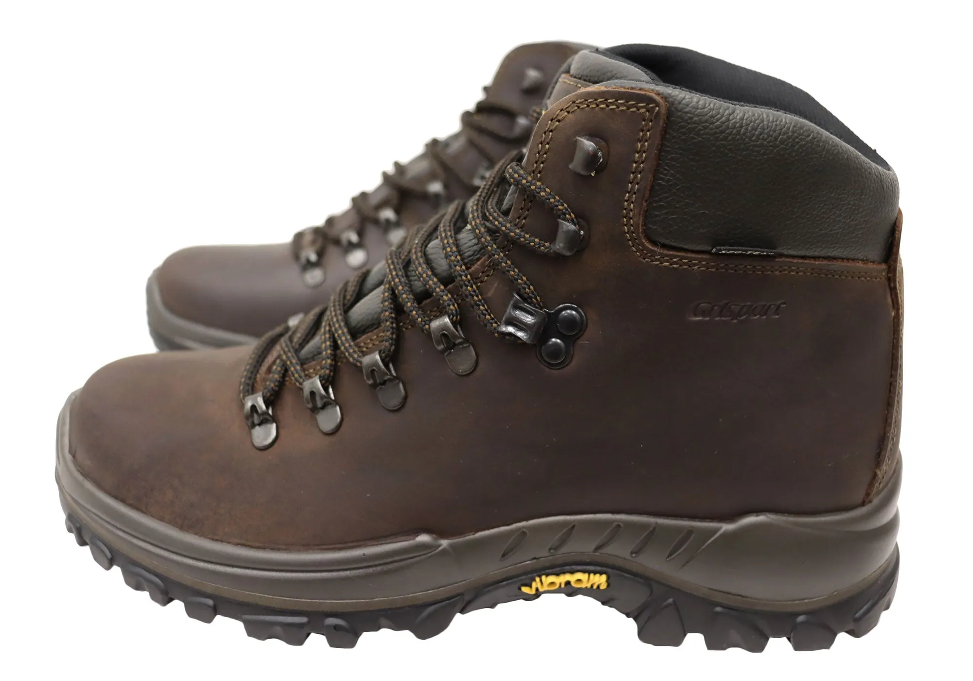 Grisport Mens Classic Mid Hiking Waterproof Boots Made In Italy