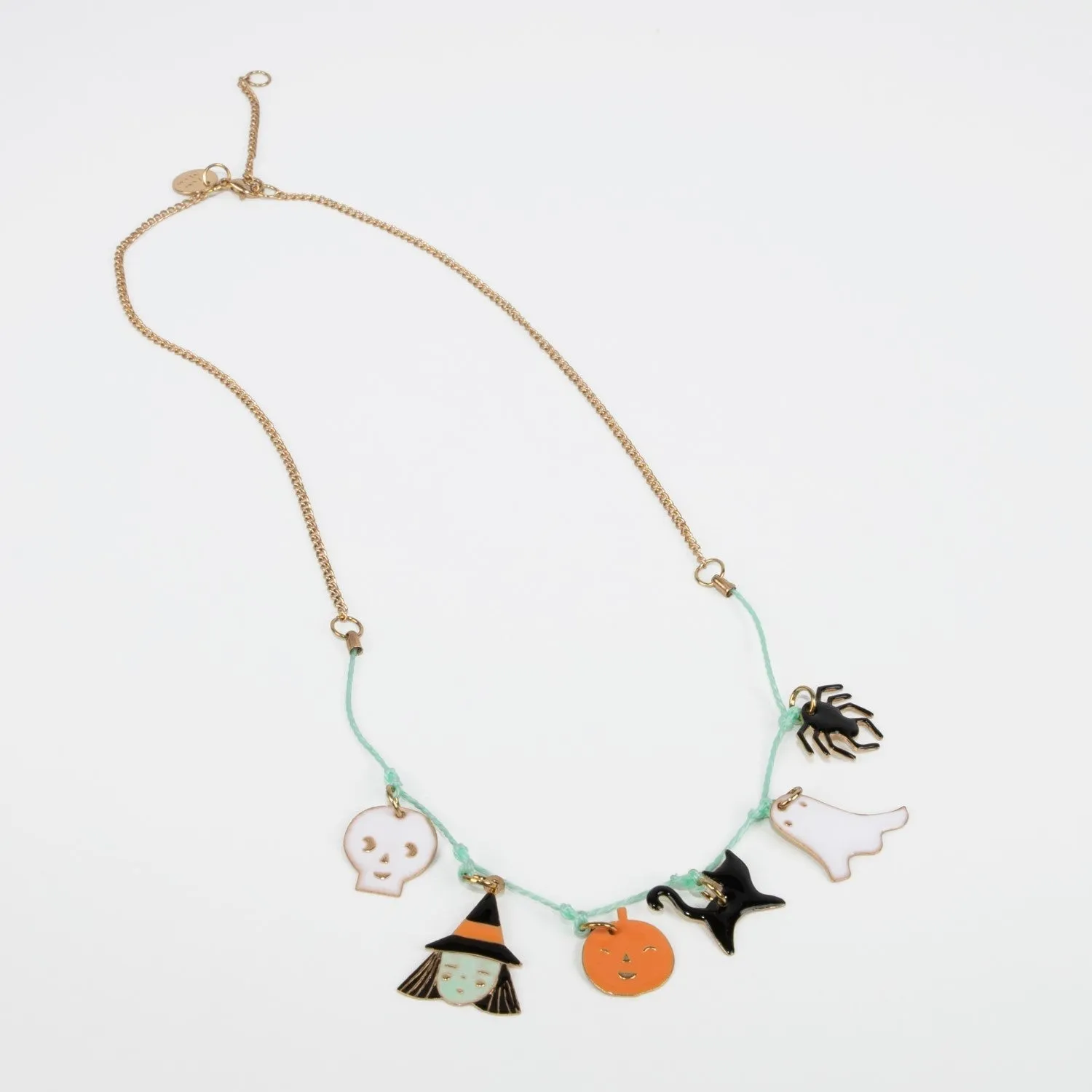 Halloween Enamel Necklace