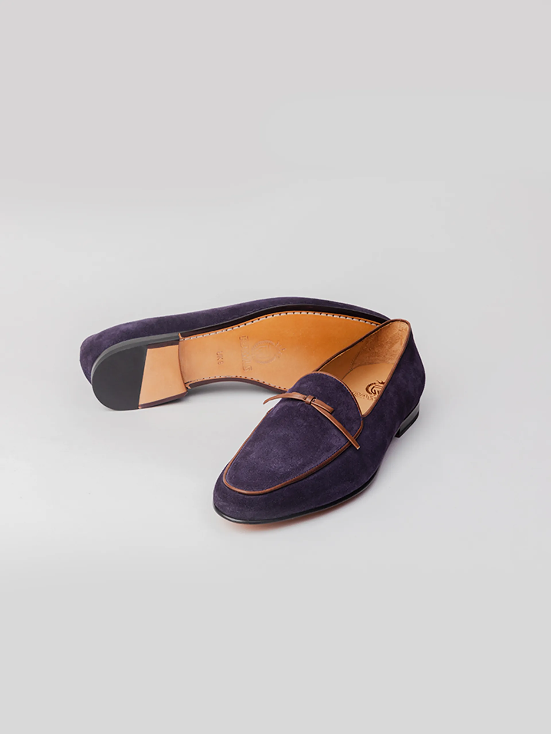 Haute Loafer  - indigo blue Suede