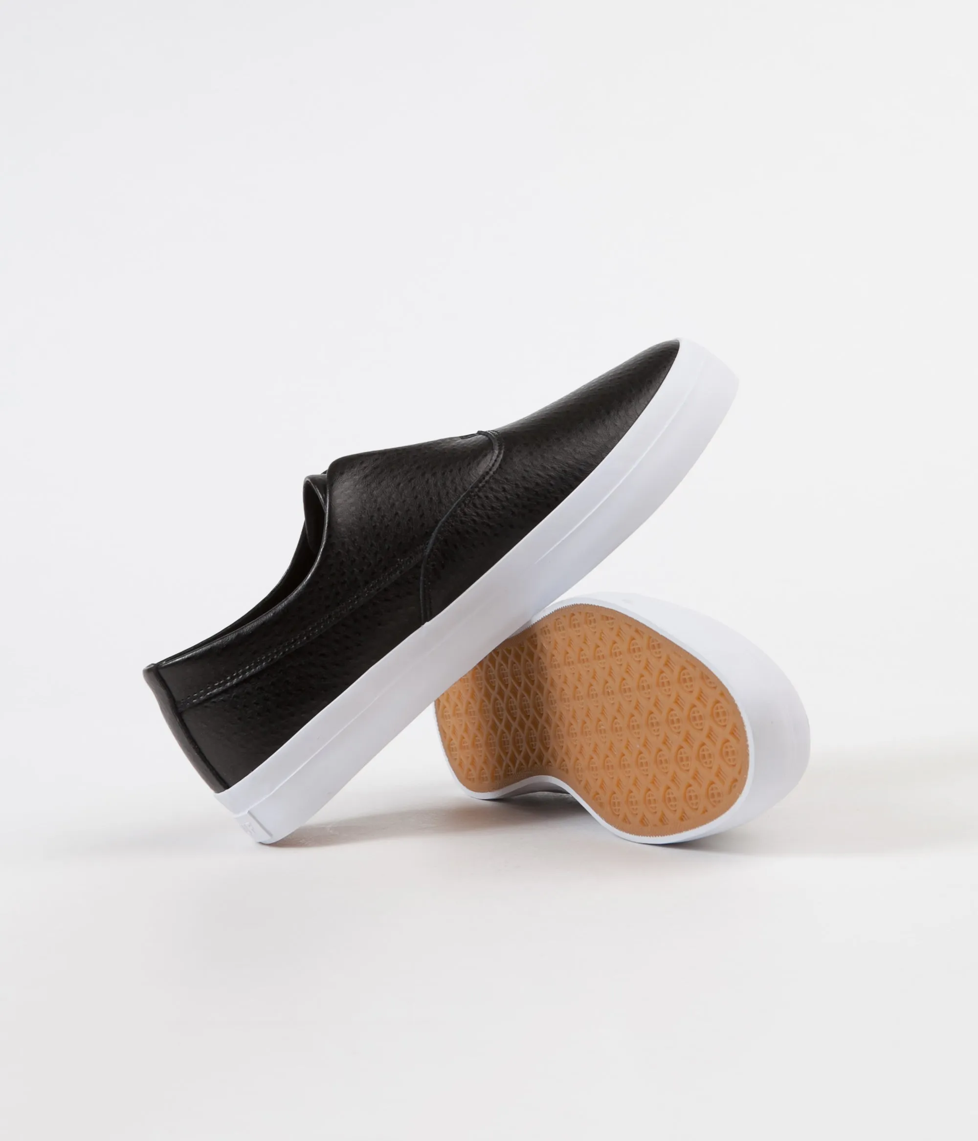 HUF Dylan Slip On Shoes - Black