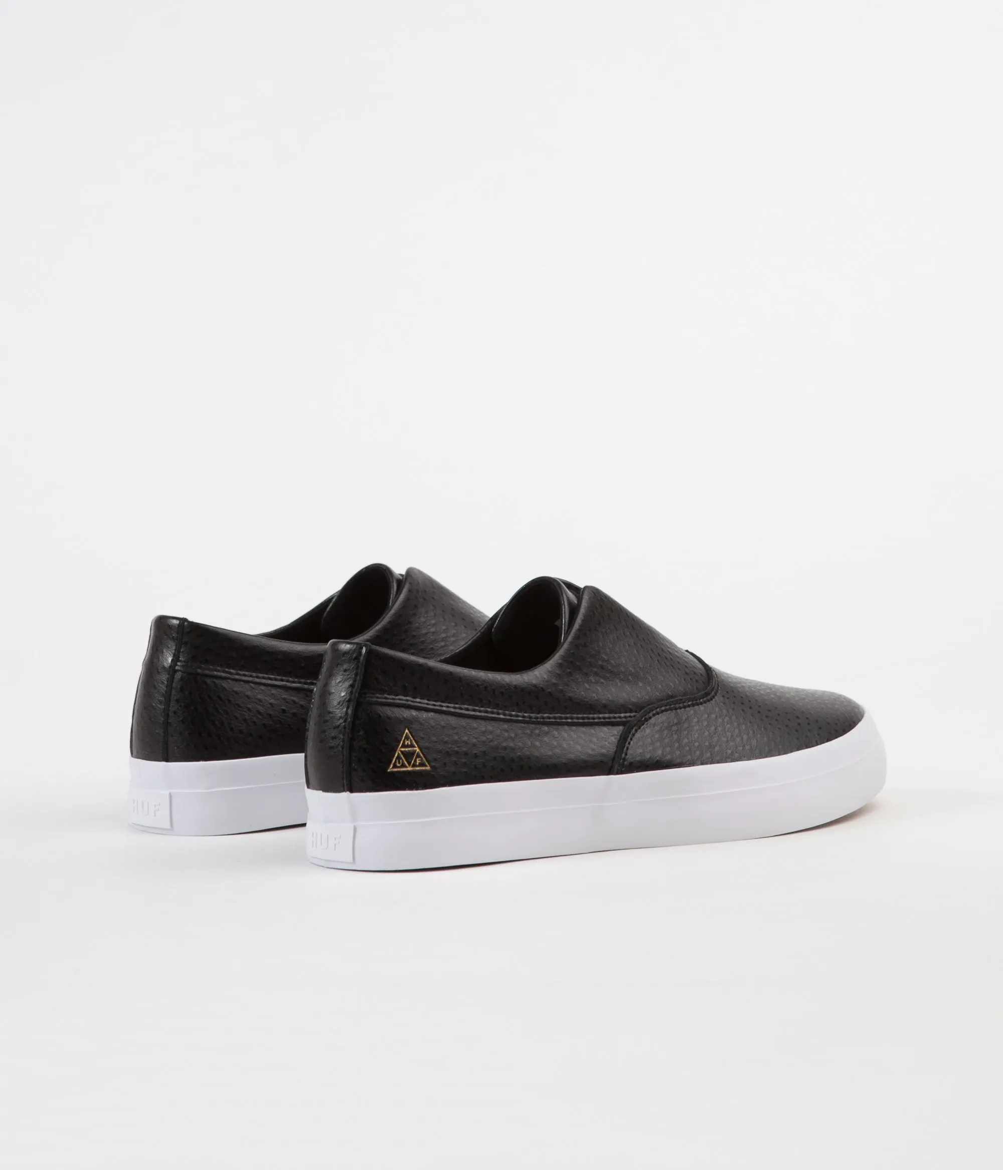 HUF Dylan Slip On Shoes - Black