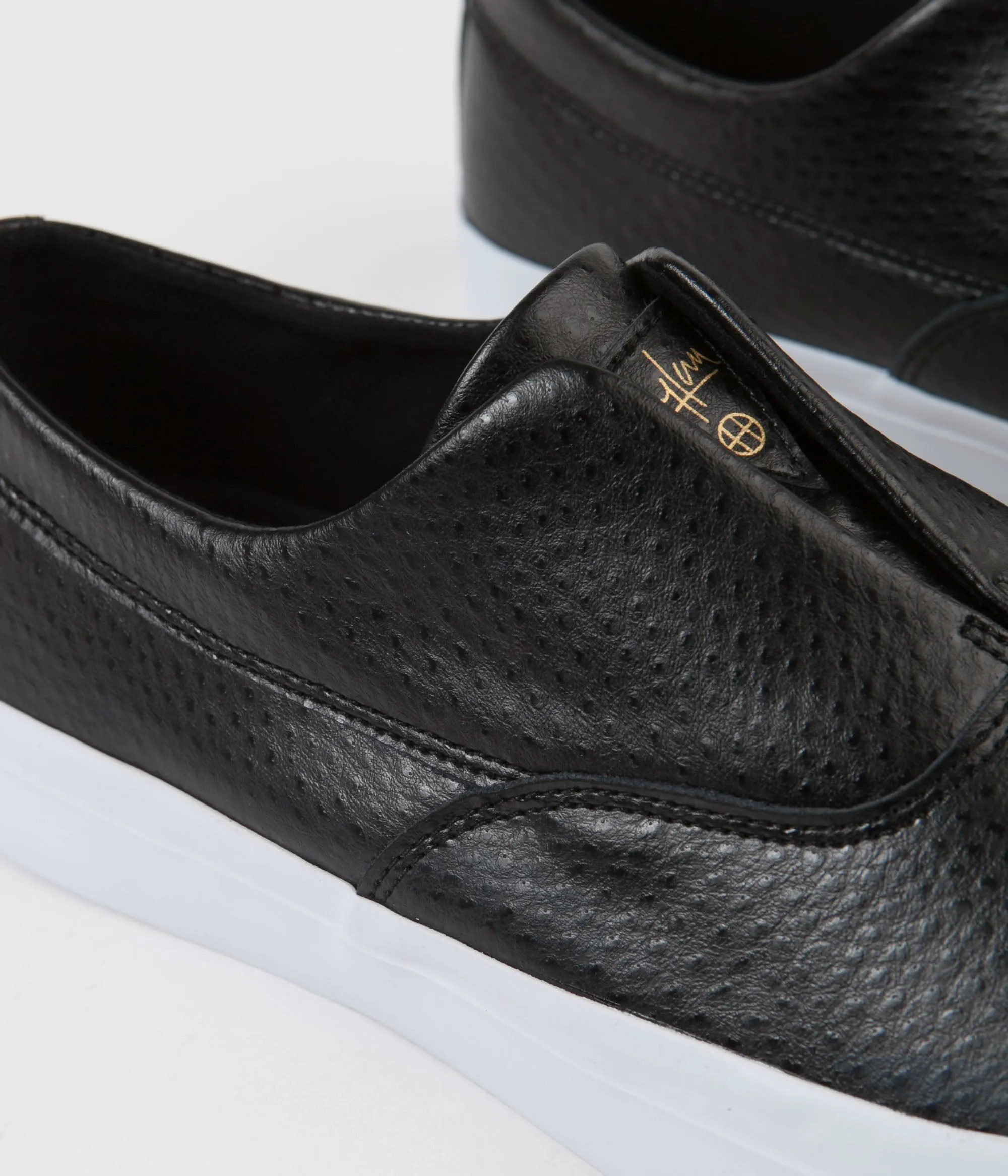 HUF Dylan Slip On Shoes - Black