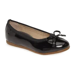 Hushp Puppies Josie Girls Ballet Flat - Black Patent