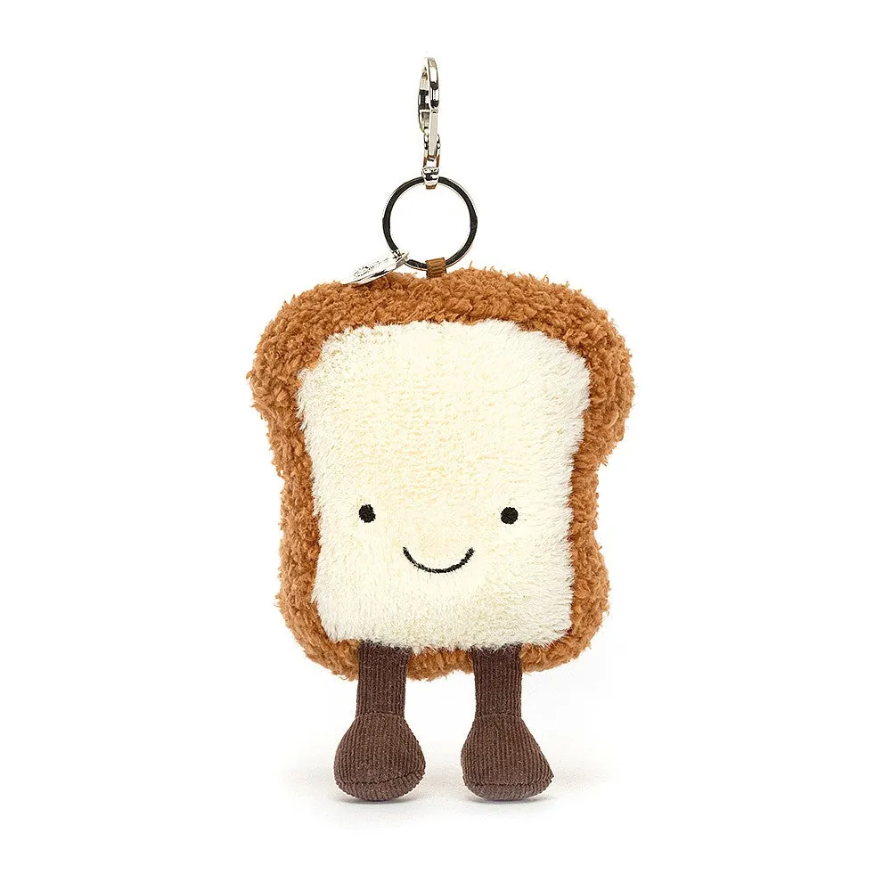 Jellycat amuseable toast bag charm