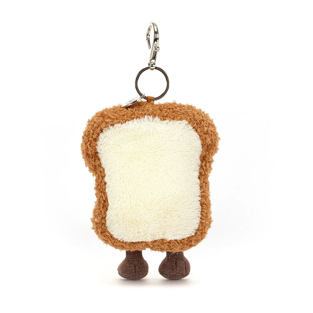 Jellycat amuseable toast bag charm