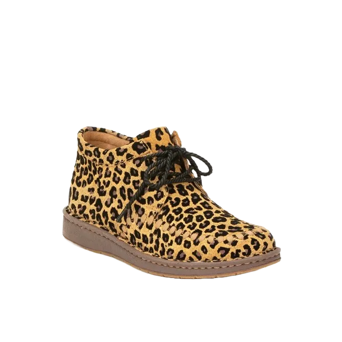 Justin Ladies Sierra Leopard Moc Shoes JL203