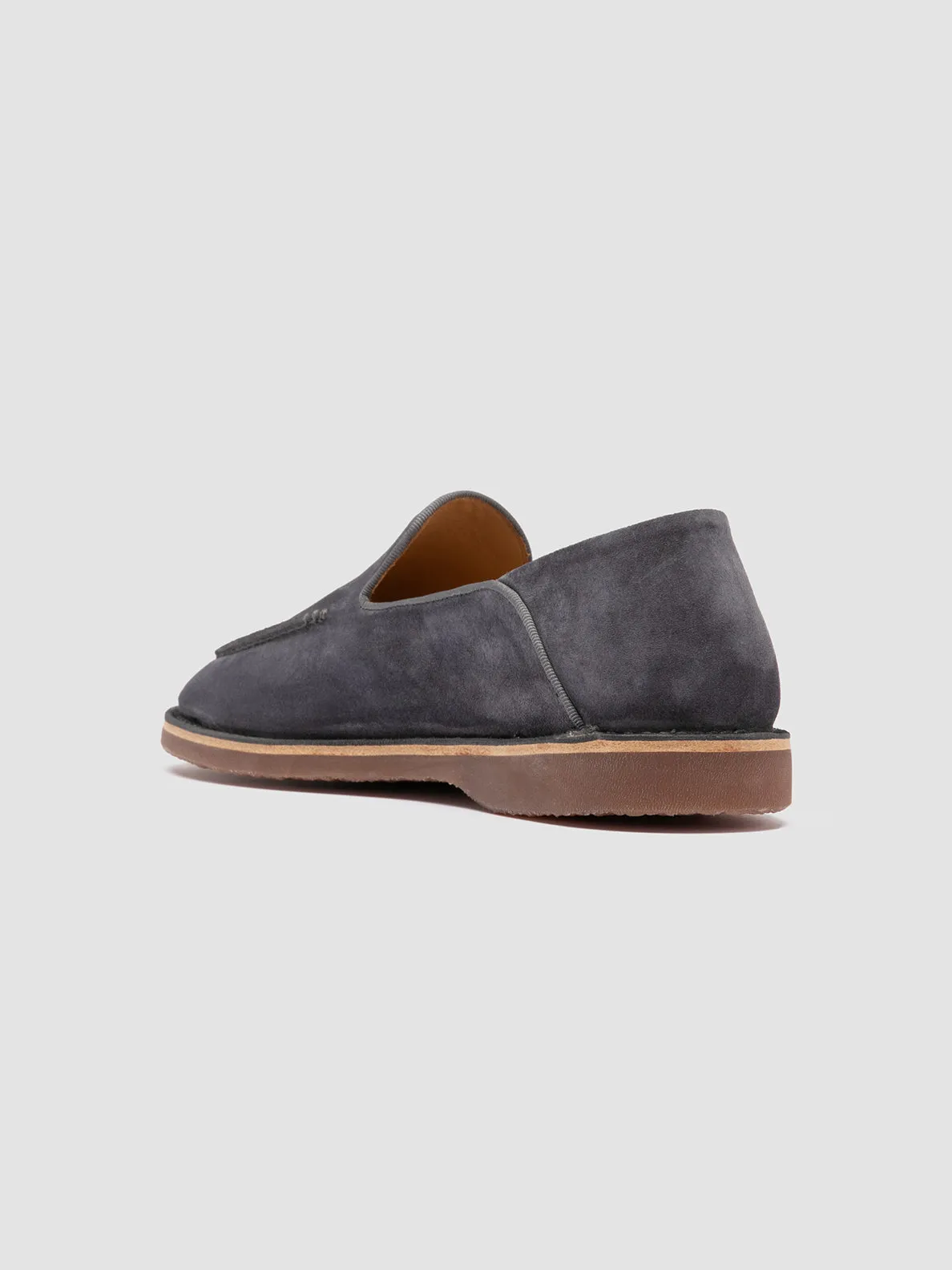 KENT 007 - Blue Suede Loafers