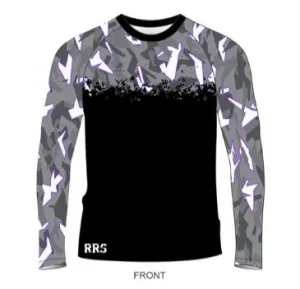 Kids/Youth Ledi White/Purple Camo Jersey