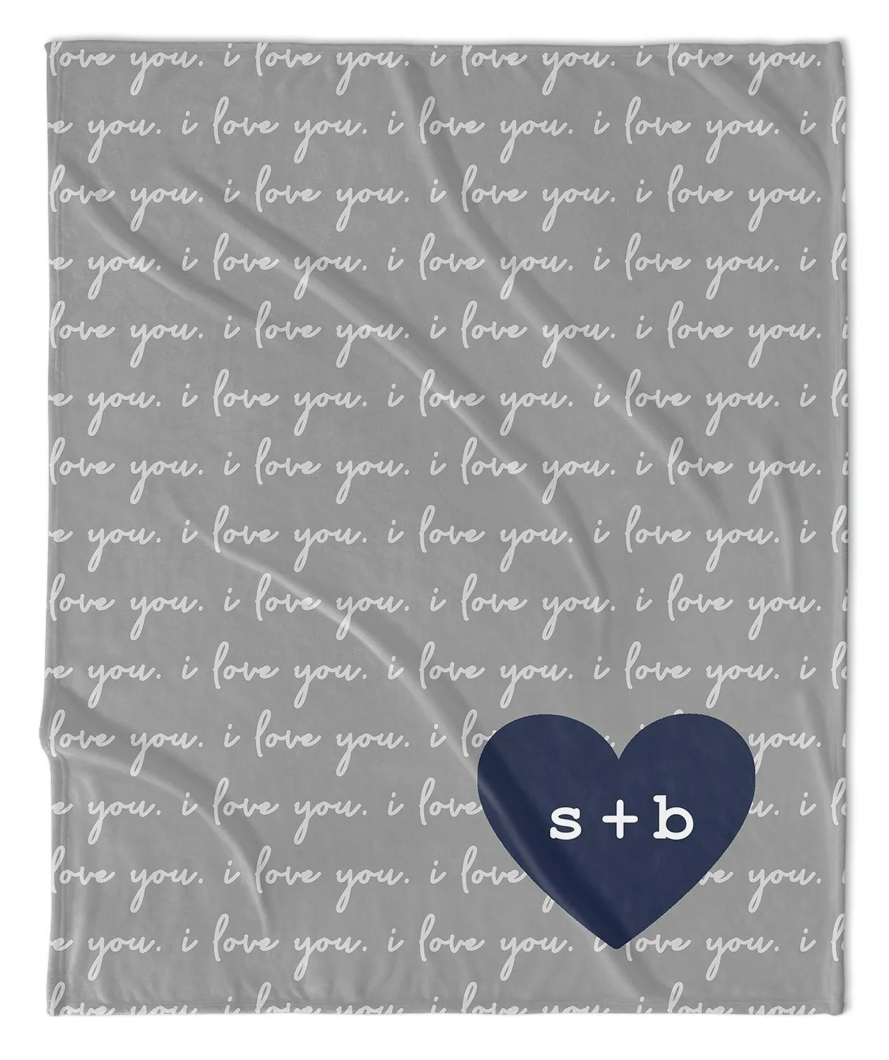 LOVE LETTERS PERSONALIZED BLANKET