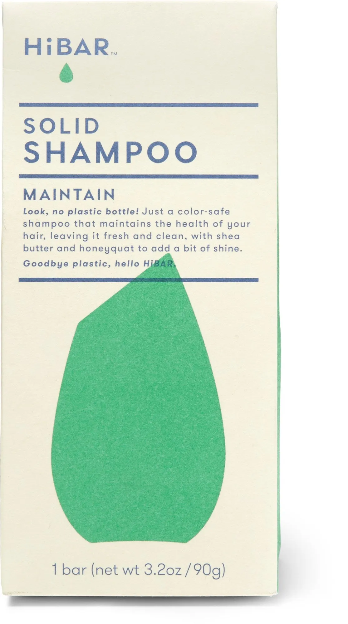 Maintain HiBAR shampoo, green