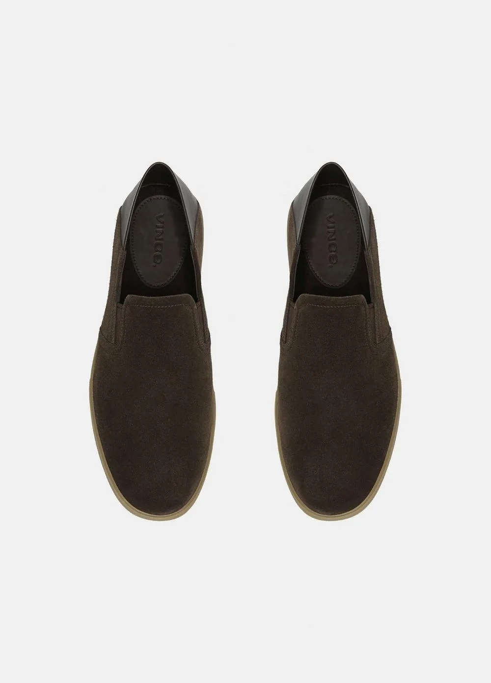 Men's Sanders Suede Slip On - Espresso