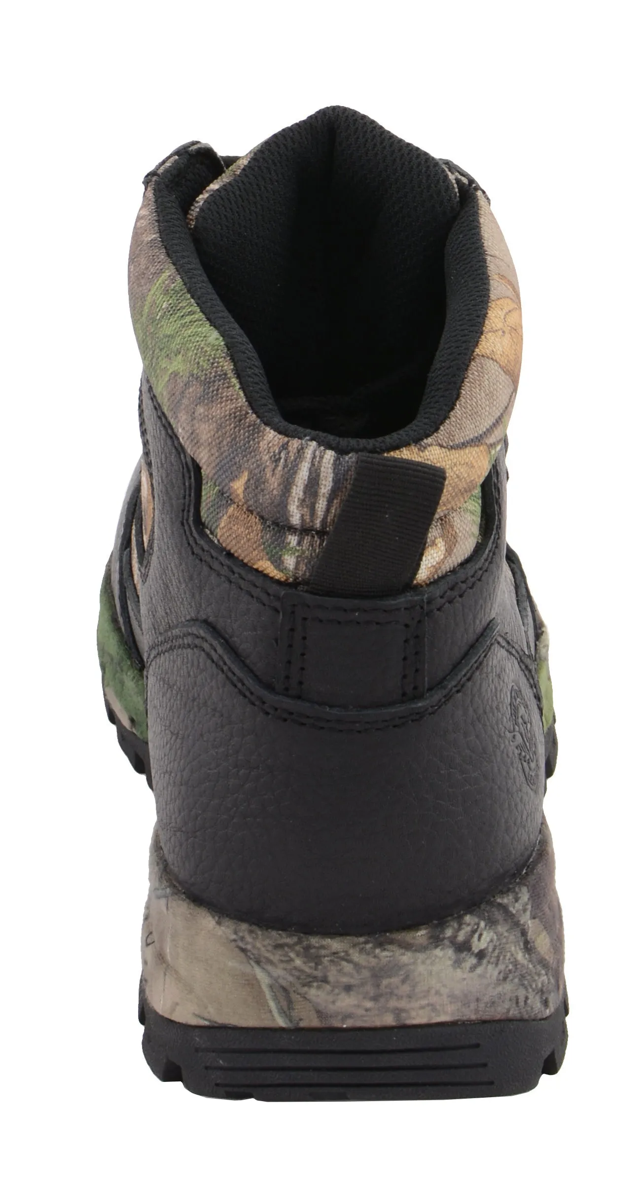 Men's Waterproof Black Hiking Boot w/ Mossy Oak® Print