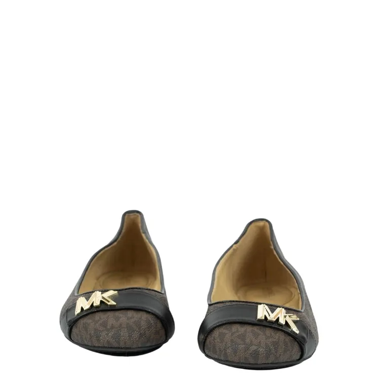 Michael Kors Jilly Logo Ballet Flats