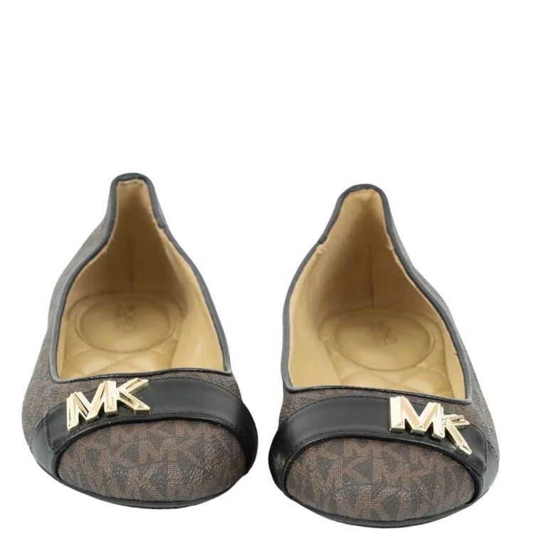 Michael Kors Jilly Logo Ballet Flats