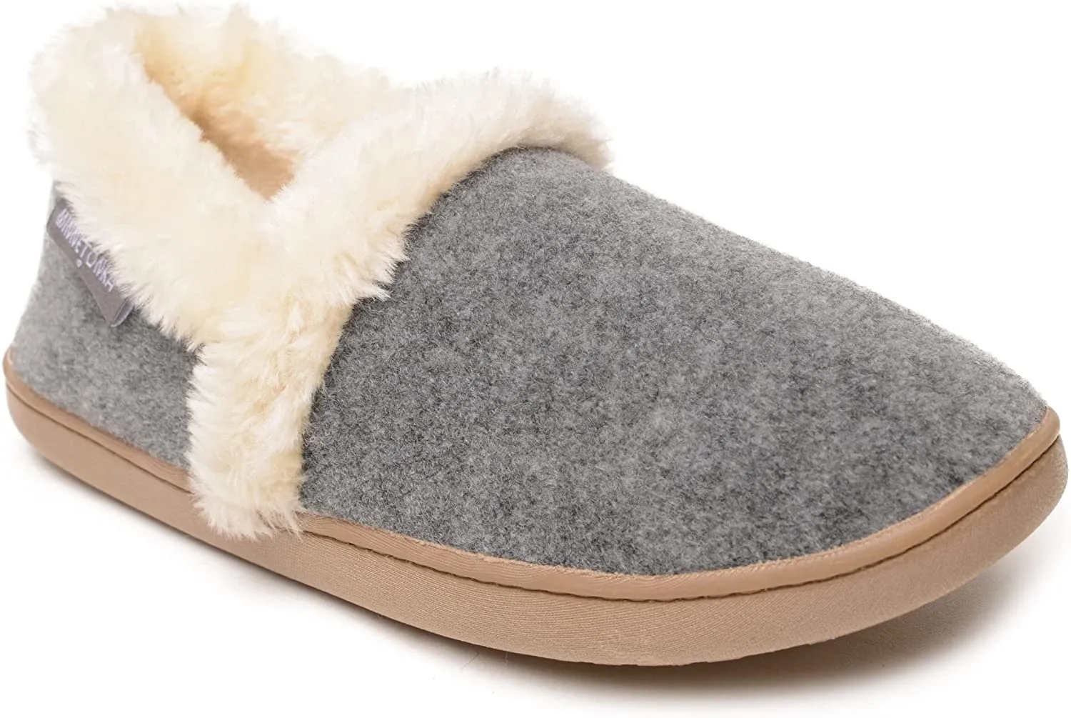 Minnentonka Women's Faux Fur Dina Bootie Slipper