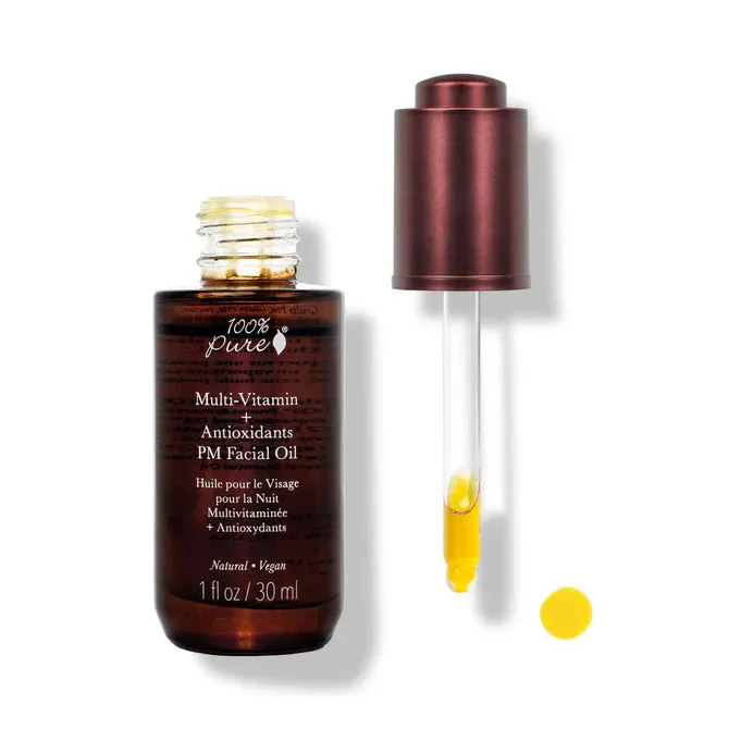 Multi-Vitamin   Antioxidants PM Facial Oil - 100% Pure