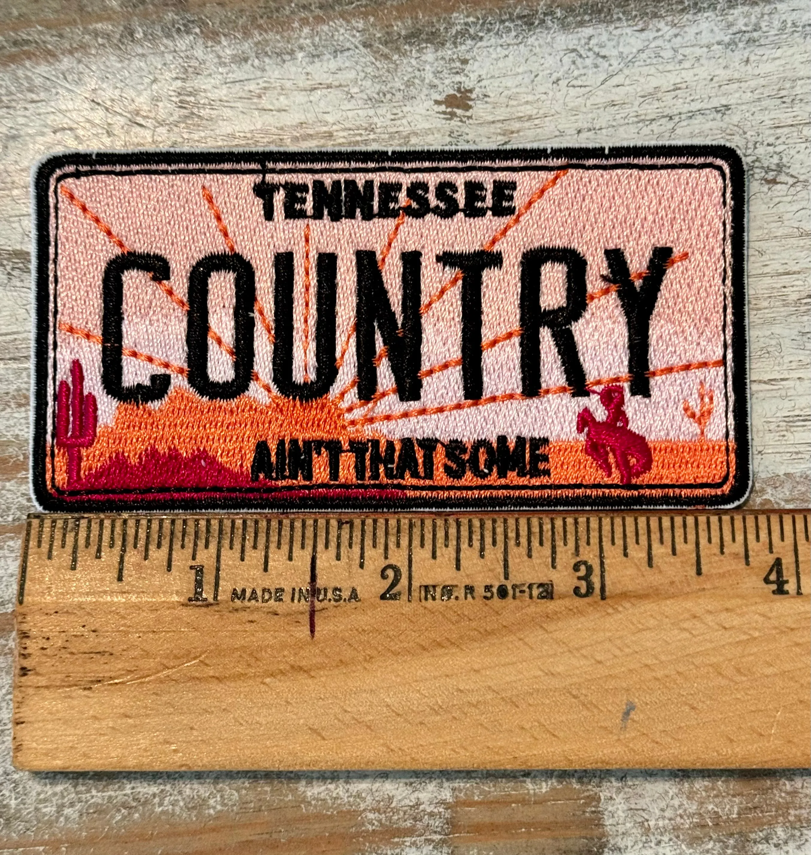 Nashville Iron On Patch