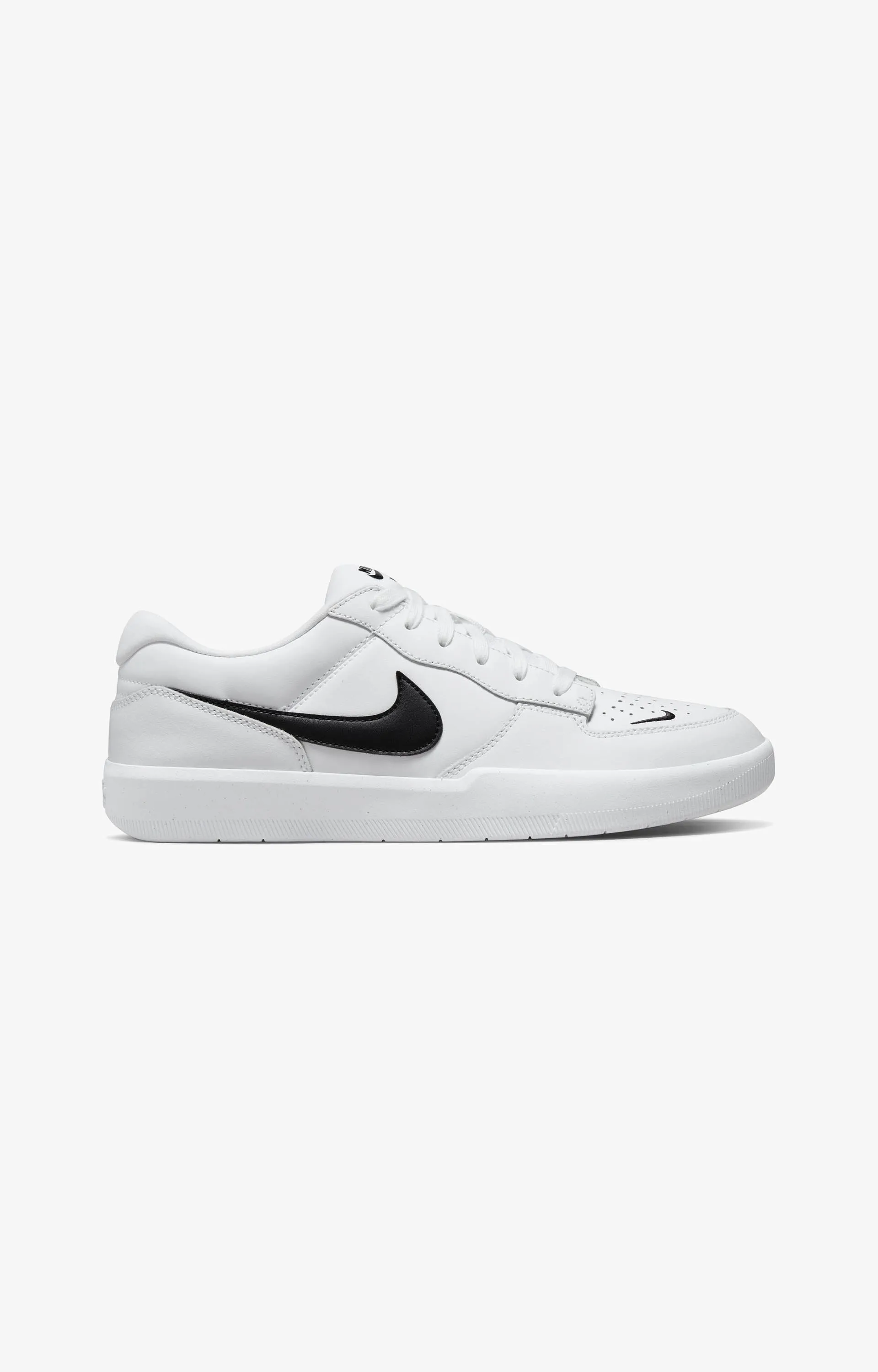 Nike SB Force 58 Premium Shoe, White/Black