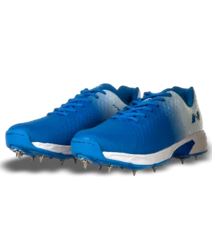 Nivia Crick-1000 (Bowling) Cricket Shoes (Aster Blue/White)