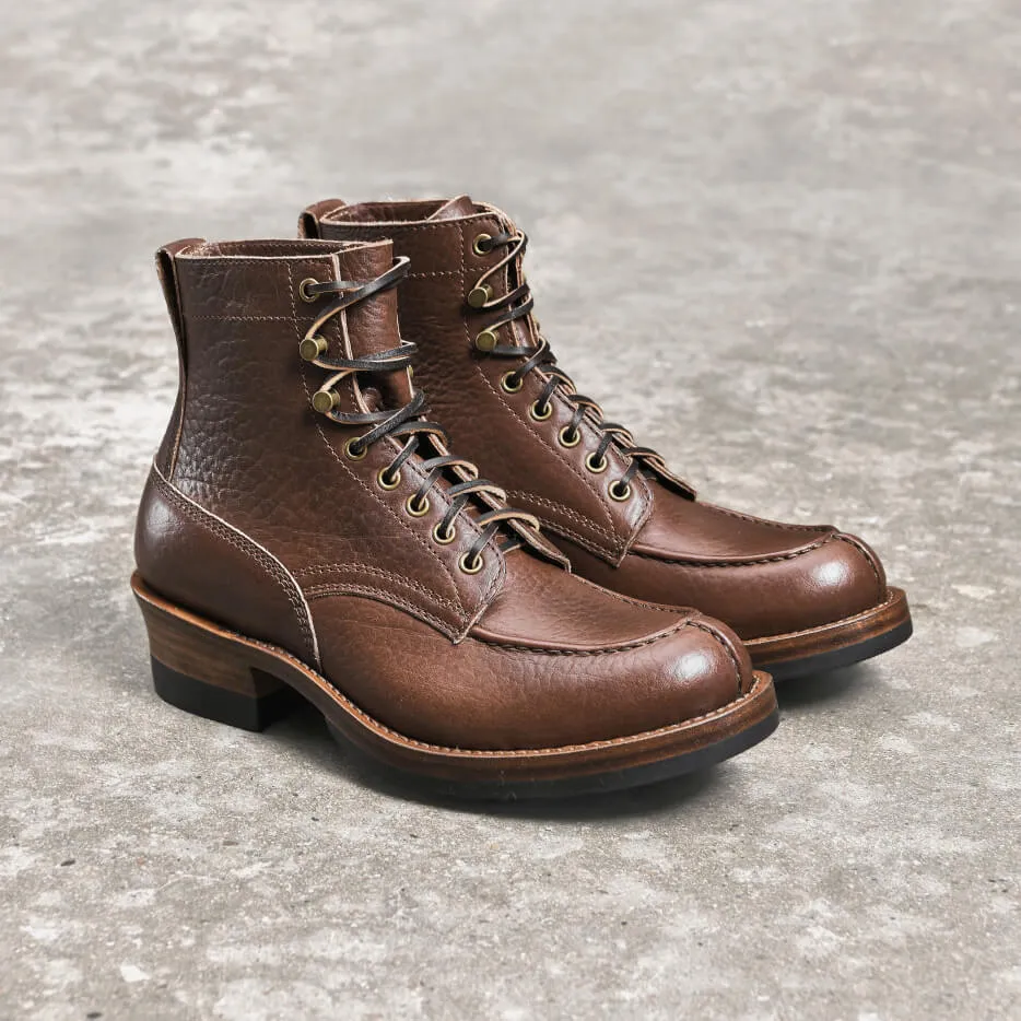 Norwegian Toe Logger Boots Bison