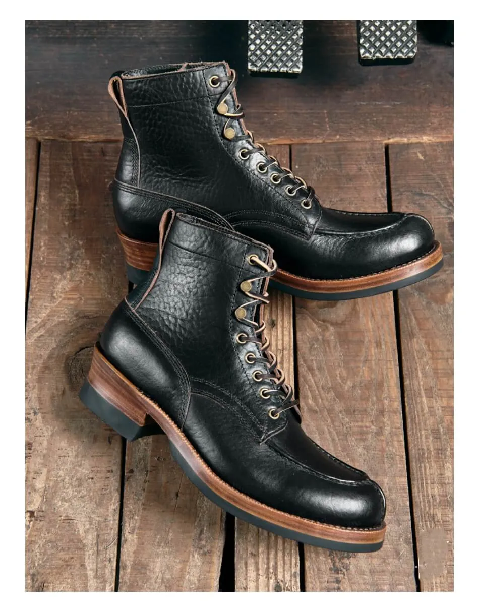 Norwegian Toe Logger Boots Bison