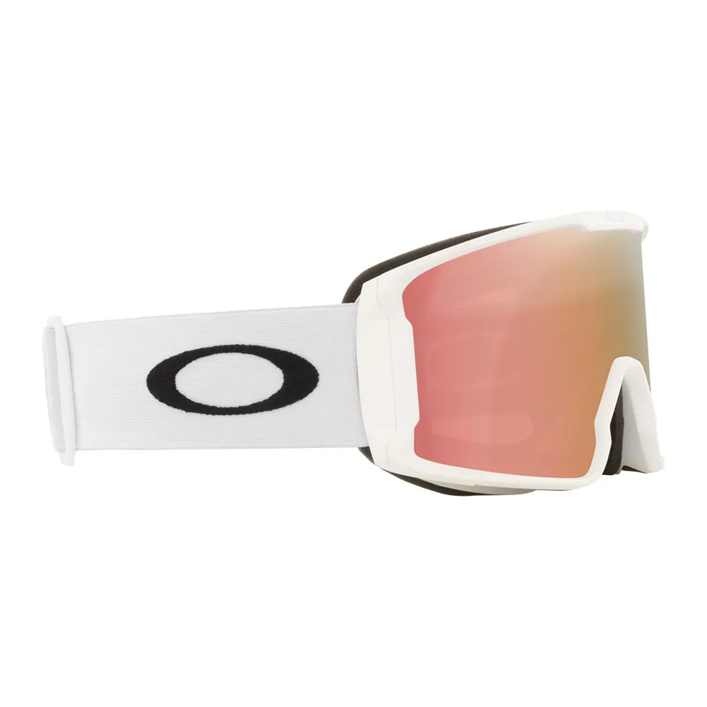 Oakley Line Miner L Prizm Snow Goggle - Matte White/Rose Gold