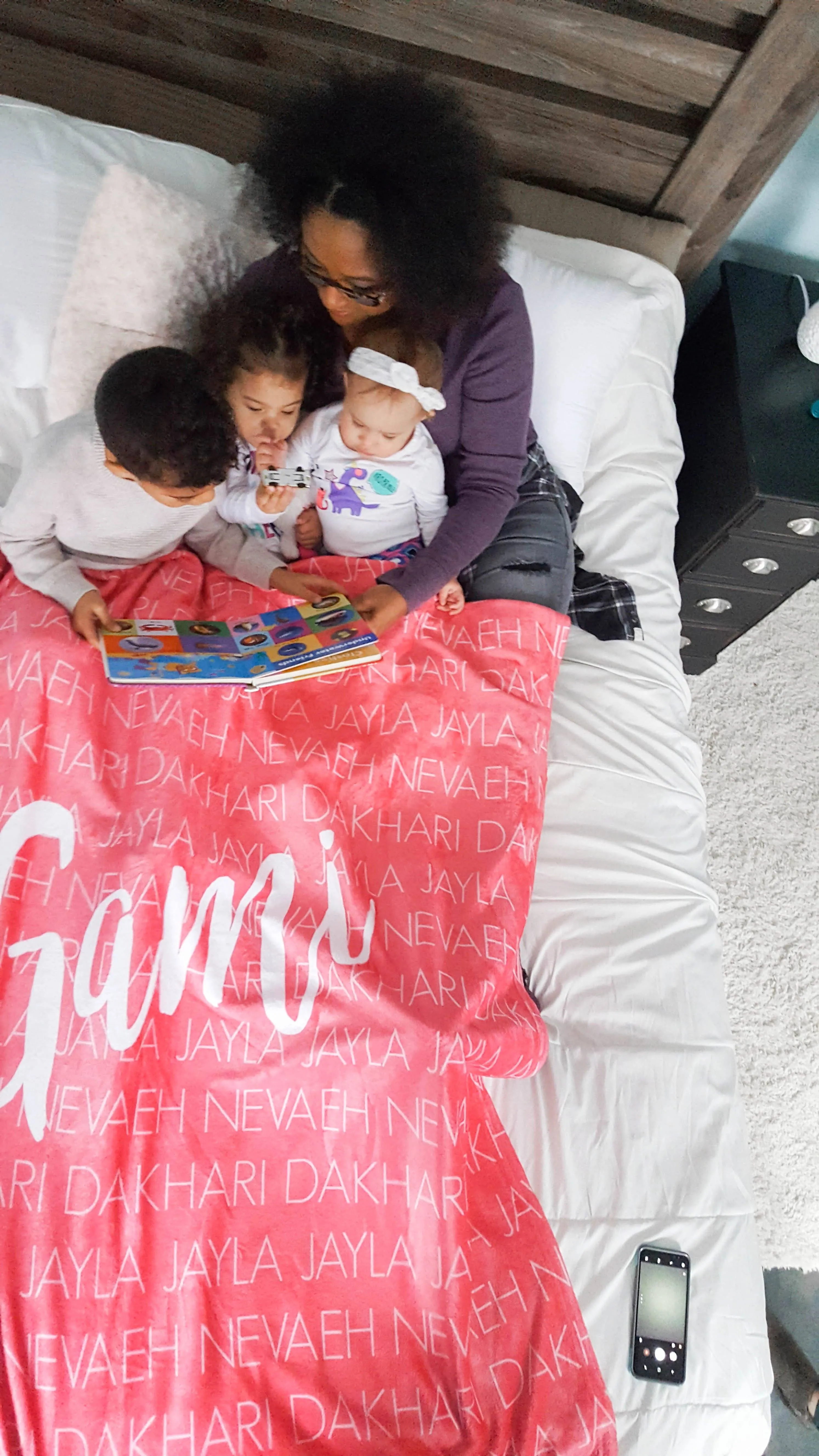 PERSONALIZED BLANKETS FOR MOM & KIDS