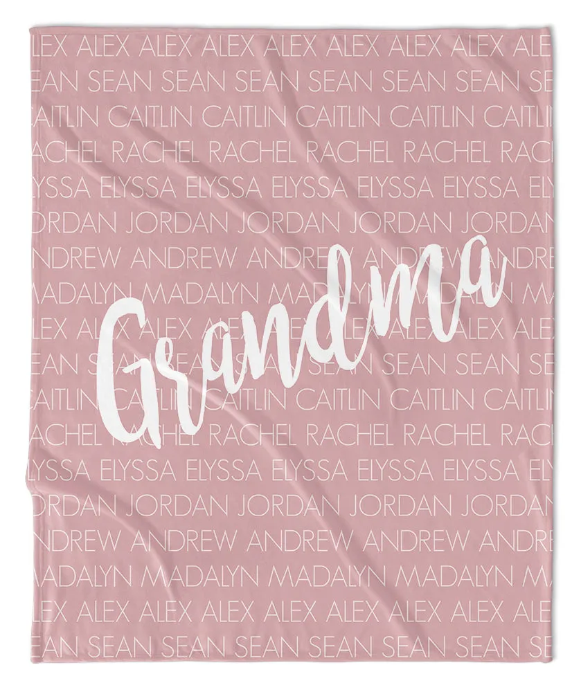 PERSONALIZED BLANKETS FOR MOM & KIDS