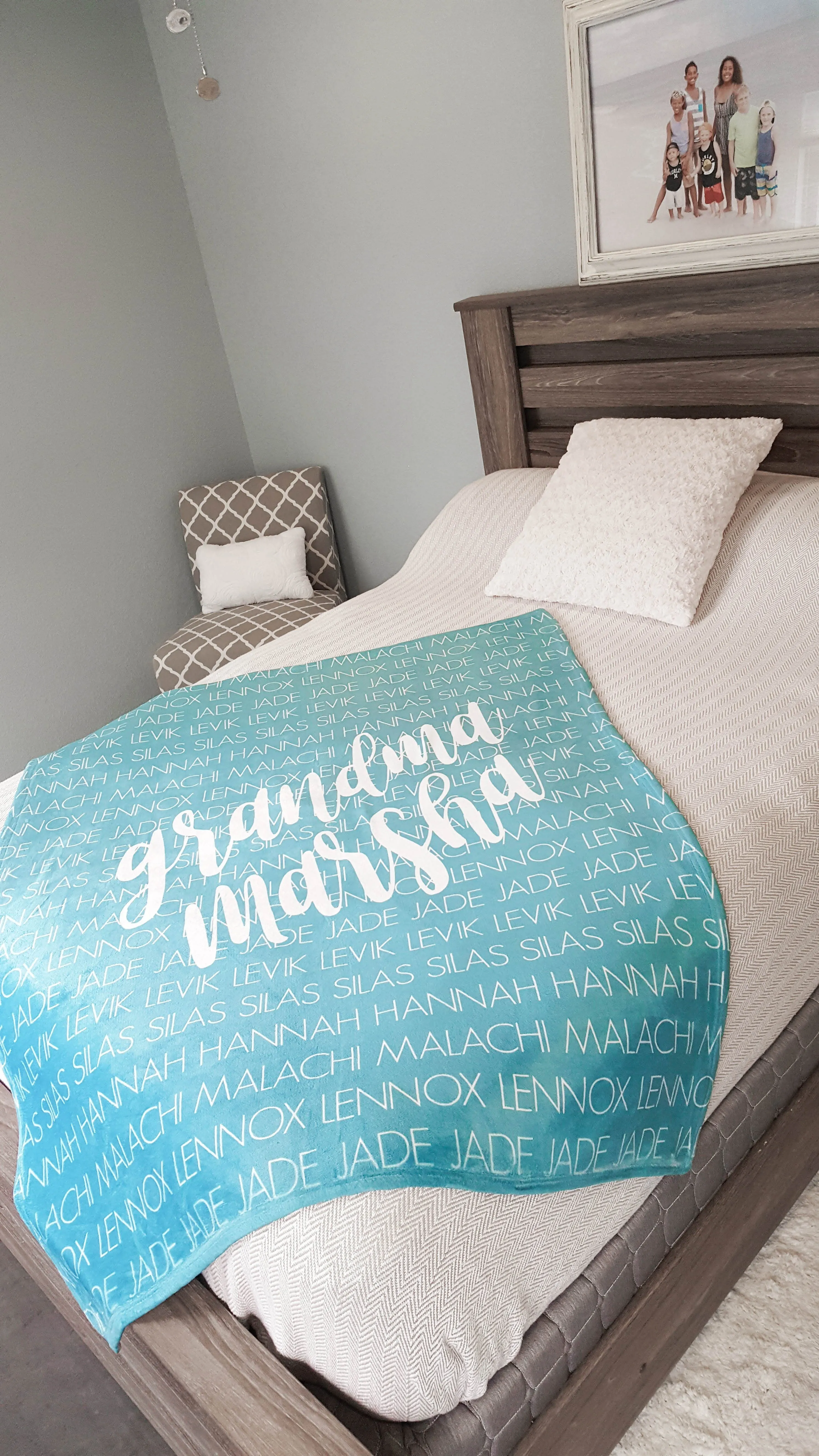 PERSONALIZED BLANKETS FOR MOM & KIDS