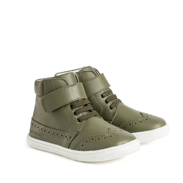 Pretty Brave Harley Boot Olive - Green LUCKY LAST ONE