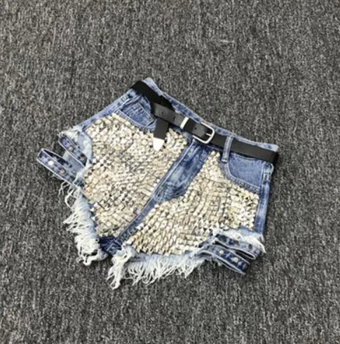 Raelynn Rivet Denim Shorts