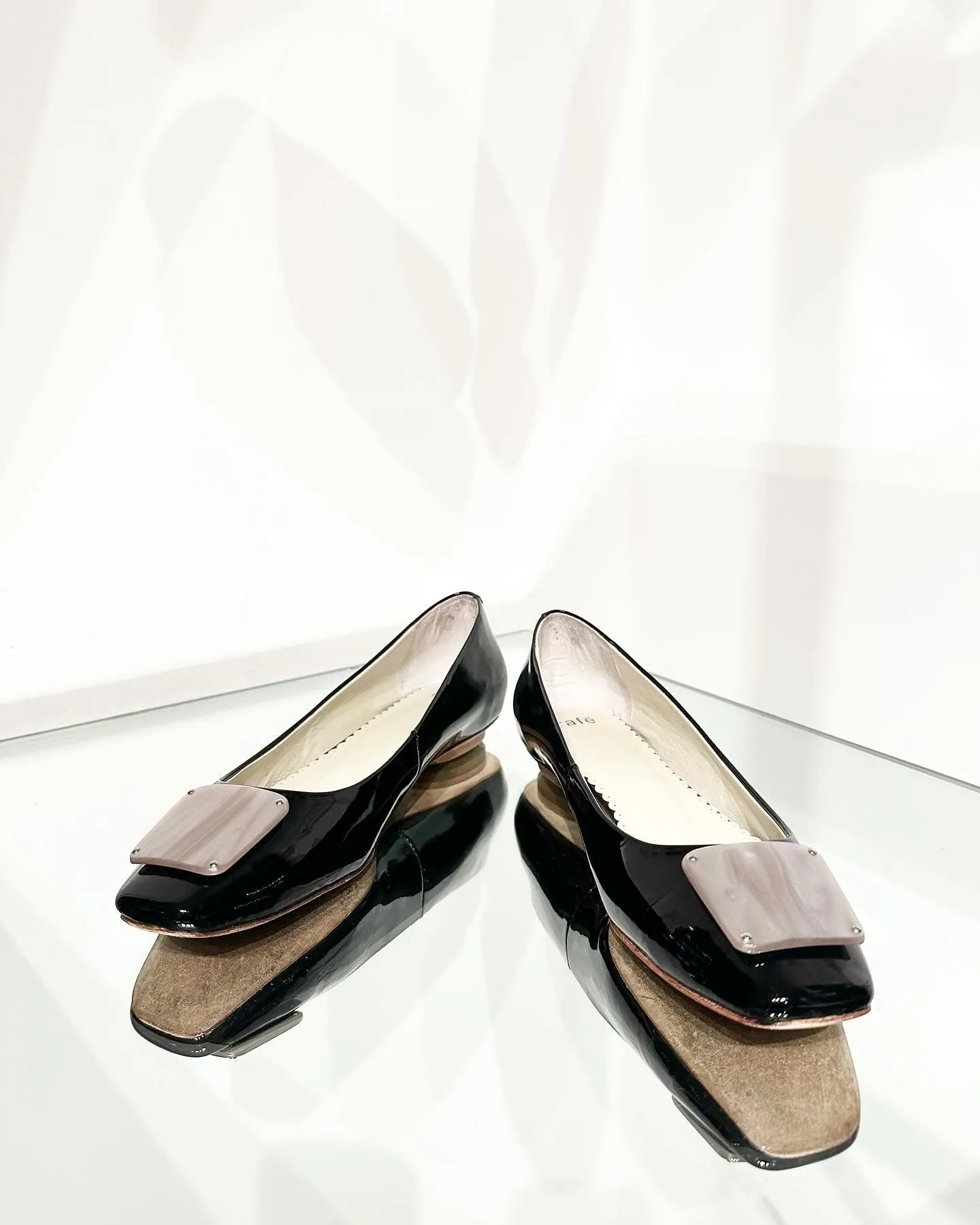 RAFE Patent Leather Ballet Flats