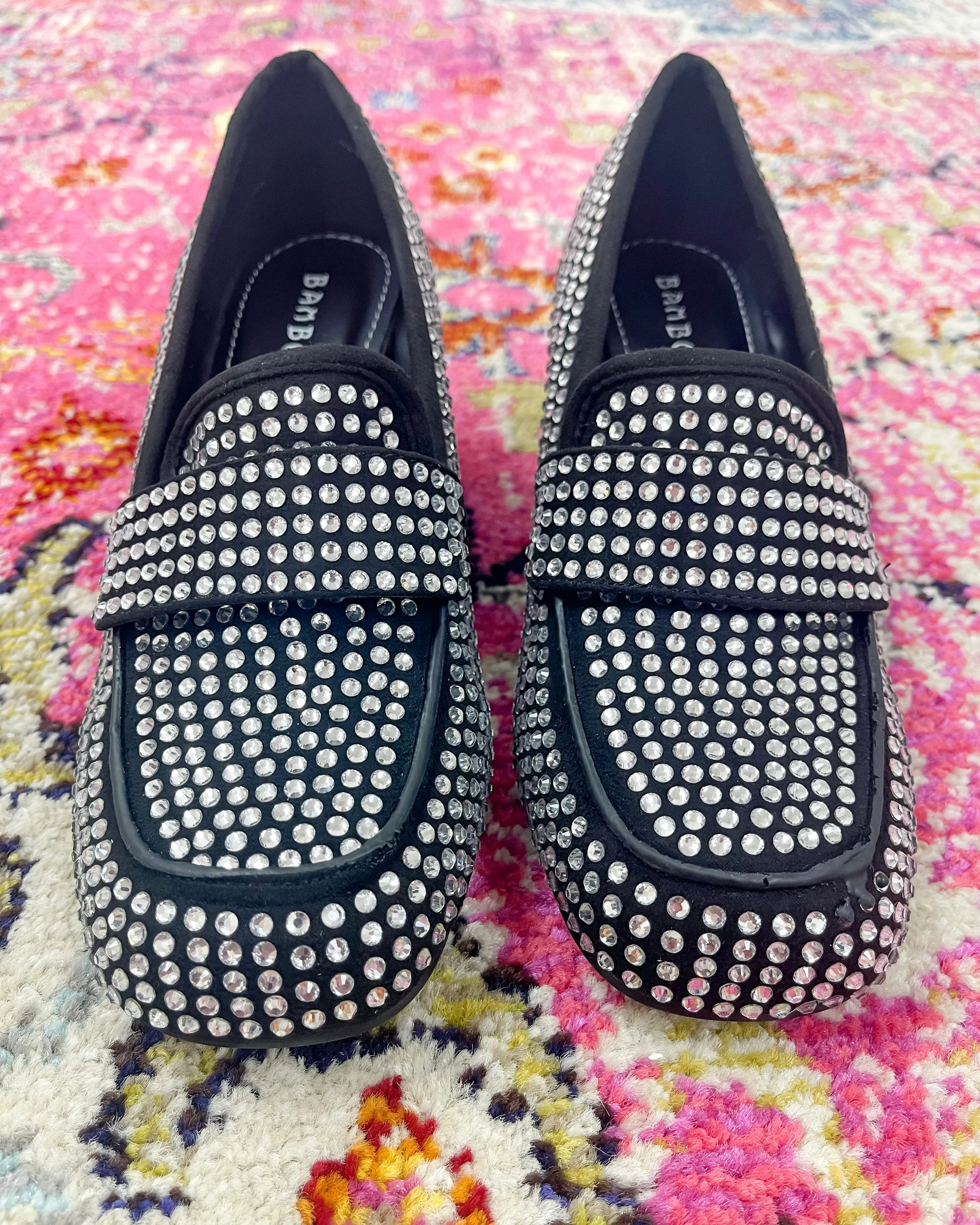 Rhinestone Loafers