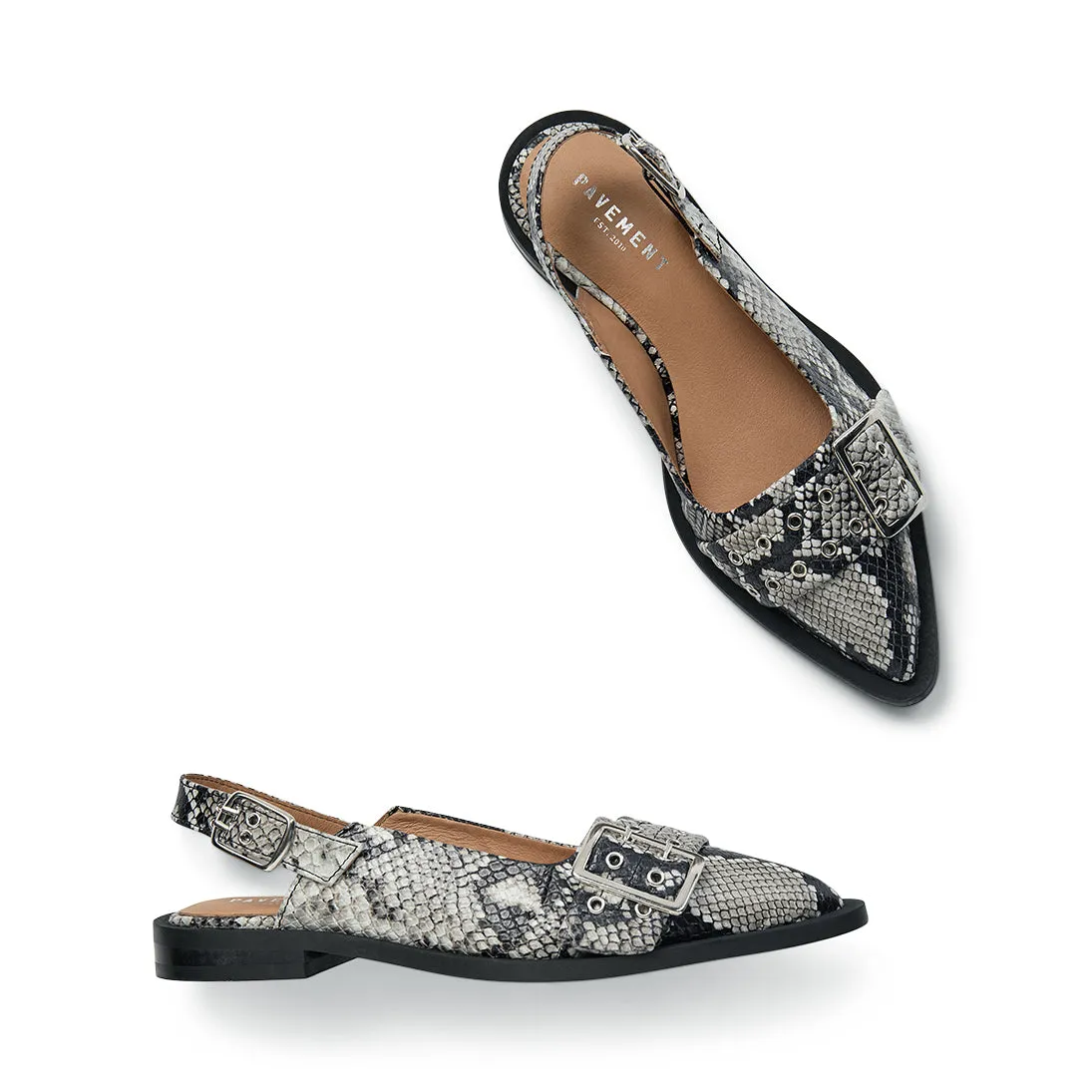 Saso Slingback Snake - Snake