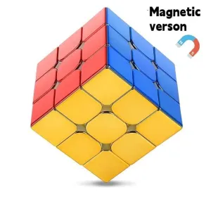 Shiny Metallic Puzzle Cube - Perfect Brain Teaser for Kids | Giggly Groves