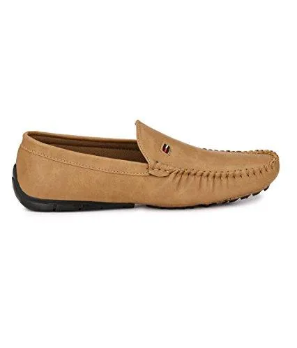 Shoe Smith Woodland Men Tan Loafers Shoe