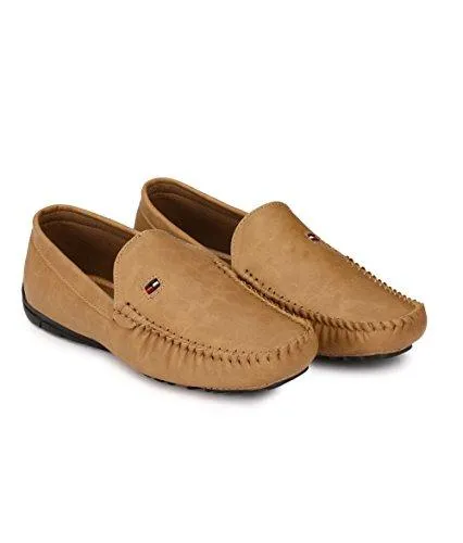 Shoe Smith Woodland Men Tan Loafers Shoe