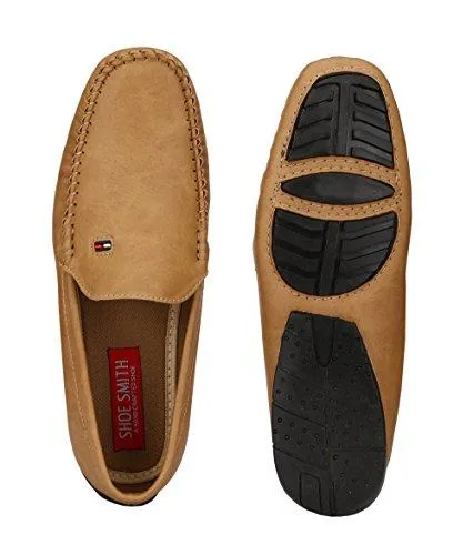 Shoe Smith Woodland Men Tan Loafers Shoe