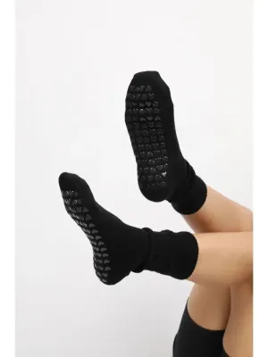 Slouchy Heart Grip Socks