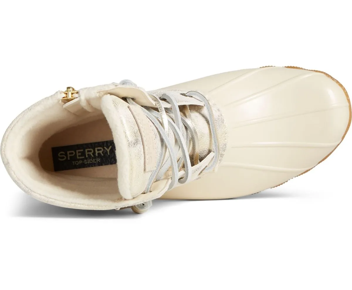 Sperry Women's Saltwater Metallic Camo - Ivory