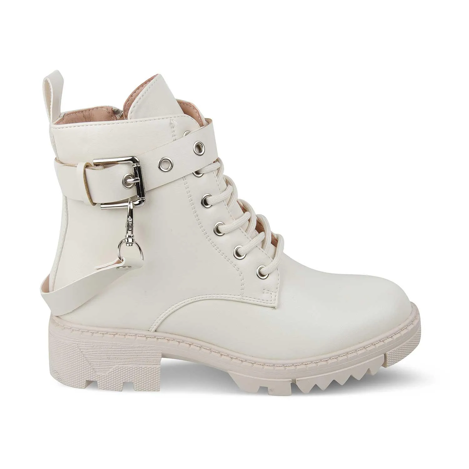 The Brace Beige Women's Boots Tresmode