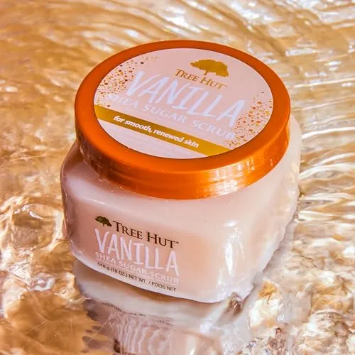 Tree Hut Vanilla Shea Sugar Exfoliating | Hydrating Body Scrub