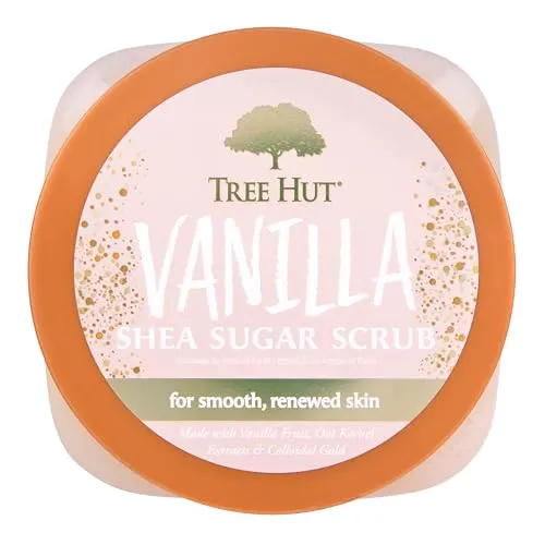 Tree Hut Vanilla Shea Sugar Exfoliating | Hydrating Body Scrub