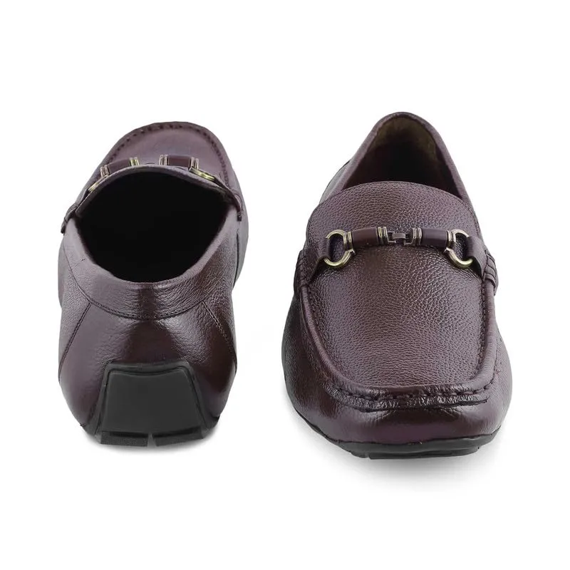 tresmode 240-ROBUK Brown Loafers for Mens EU/40, UK/6