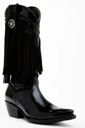 Trooper Fringe Western Boots - Snip Toe