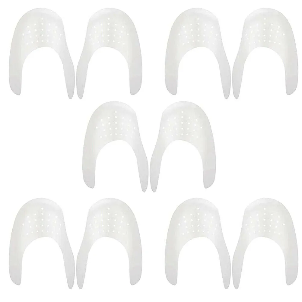 US 5~10 Pairs Anti-Wrinkle Shoes Crease Protector Toe Cap Creasing Decreaser