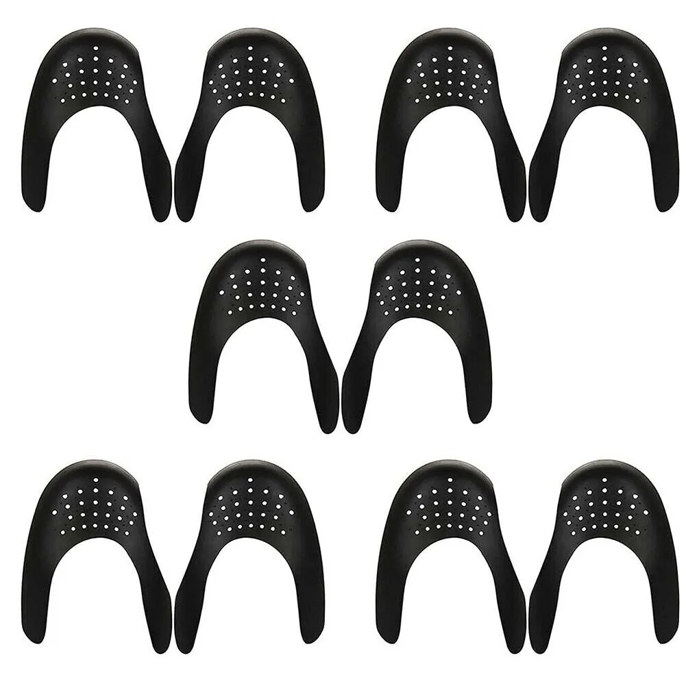 US 5~10 Pairs Anti-Wrinkle Shoes Crease Protector Toe Cap Creasing Decreaser